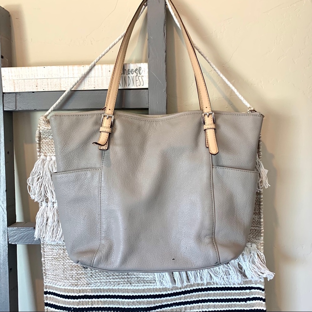 Michael Kors large Leather tote purse - Picture 2 of 9